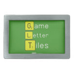 Game
 Letter
 Tiles  Belt Buckle