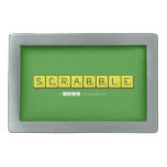 SCRABBLE  Belt Buckle