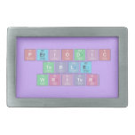 Periodic
 Table
 Writer  Belt Buckle