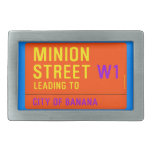 Minion Street  Belt Buckle