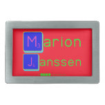 Marion
 Janssen  Belt Buckle