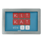 KIT
 KAT
 stis 55  Belt Buckle