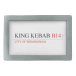 King Kebab  Belt Buckle