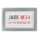 Jade  Belt Buckle