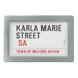 Karla marie STREET   Belt Buckle