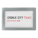 Cronje City  Belt Buckle