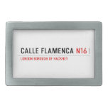 Calle Flamenca  Belt Buckle