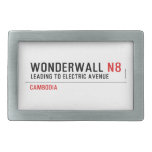 wonderwall  Belt Buckle