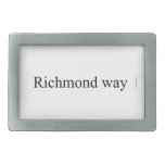 Richmond way  Belt Buckle