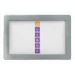 H
 Li
 K
 Rb
 Cs
 Fr  Belt Buckle