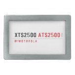 XTS2500  Belt Buckle