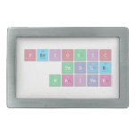Periodic
 Table
 Writer  Belt Buckle