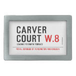 CARVER COURT  Belt Buckle