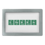 Grammar  Belt Buckle