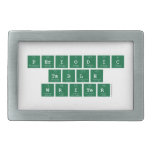 Periodic
 Table
 Writer  Belt Buckle