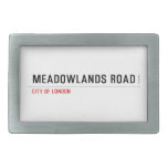 Meadowlands Road  Belt Buckle