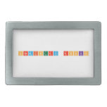 Chemistry Rocks  Belt Buckle