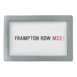 FRAMPTON ROW  Belt Buckle