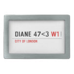 DIANE 47<3  Belt Buckle