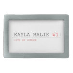 Kayla malik  Belt Buckle
