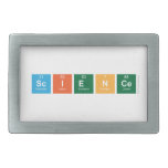 Science  Belt Buckle