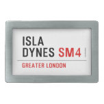 Isla  Dynes  Belt Buckle