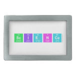 Science  Belt Buckle
