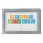 happy
 birthday
   Belt Buckle