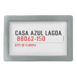 CASA AZUL LAGOA   Belt Buckle
