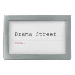 Drama Street  Belt Buckle
