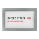 Oxford street   Belt Buckle