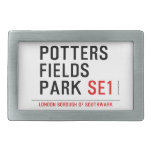 potters fields park  Belt Buckle