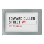 Edward Cullen Street  Belt Buckle