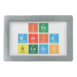 IES
 MARIA 
 BLASCO  Belt Buckle