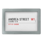 Andrea street   Belt Buckle