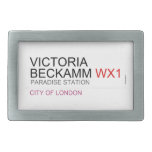 Victoria  Beckamm  Belt Buckle