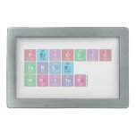 Periodic
 Table
 Writer  Belt Buckle