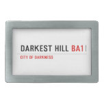 darkest hill  Belt Buckle