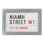 Niamh Street  Belt Buckle
