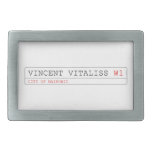 vincent vitaliss  Belt Buckle