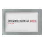 BEGUMELEKORAYEKBAS  Belt Buckle