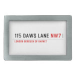 115 DAWS LANE  Belt Buckle