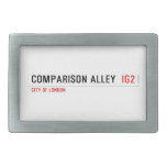 Comparison alley   Belt Buckle