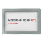 MORSHEAD  ROAD  Belt Buckle