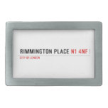 Rimmington Place  Belt Buckle