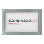 Bacchus Passage  Belt Buckle