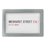 medhurst street  Belt Buckle