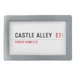 Castle Alley   Belt Buckle