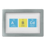 ABCD  Belt Buckle