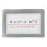 sandra  Belt Buckle